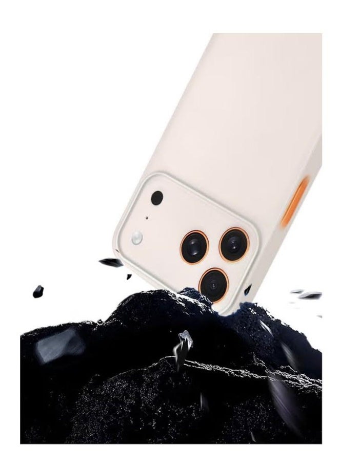 كي زد دو جراب Air Skin لهاتف iPhone 17 Pro Max - غطاء خلفي شفاف غير لامع، نحيف وخفيف الوزن، حماية من الصدمات والسقوط، جراب شفاف صلب مقاوم لبصمات الأصابع - Image 3