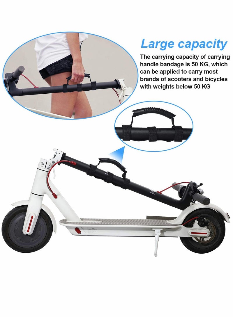 KASTWAVE Bicycle Phone Holder, Portable Hand Carrying Handle, Straps Carrying Handle, Bandage Belt Webbing, Scooter Carrying Accessories, for Xiaomi M365 Mi, for Electric Scooter, Bicycle - Image 4