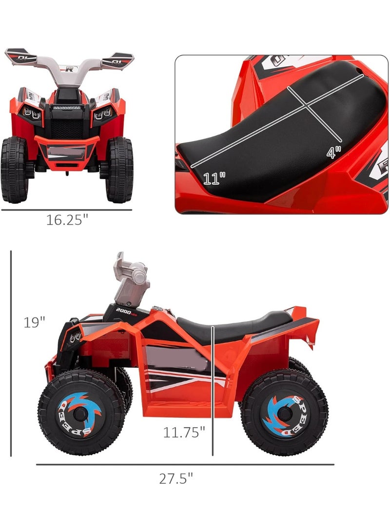 Rally Kids’ Electric Ride-On Car – 4WD, 6V Battery, Durable Wheels, Lights & Music – Suitable for Ages 2+ - Image 3