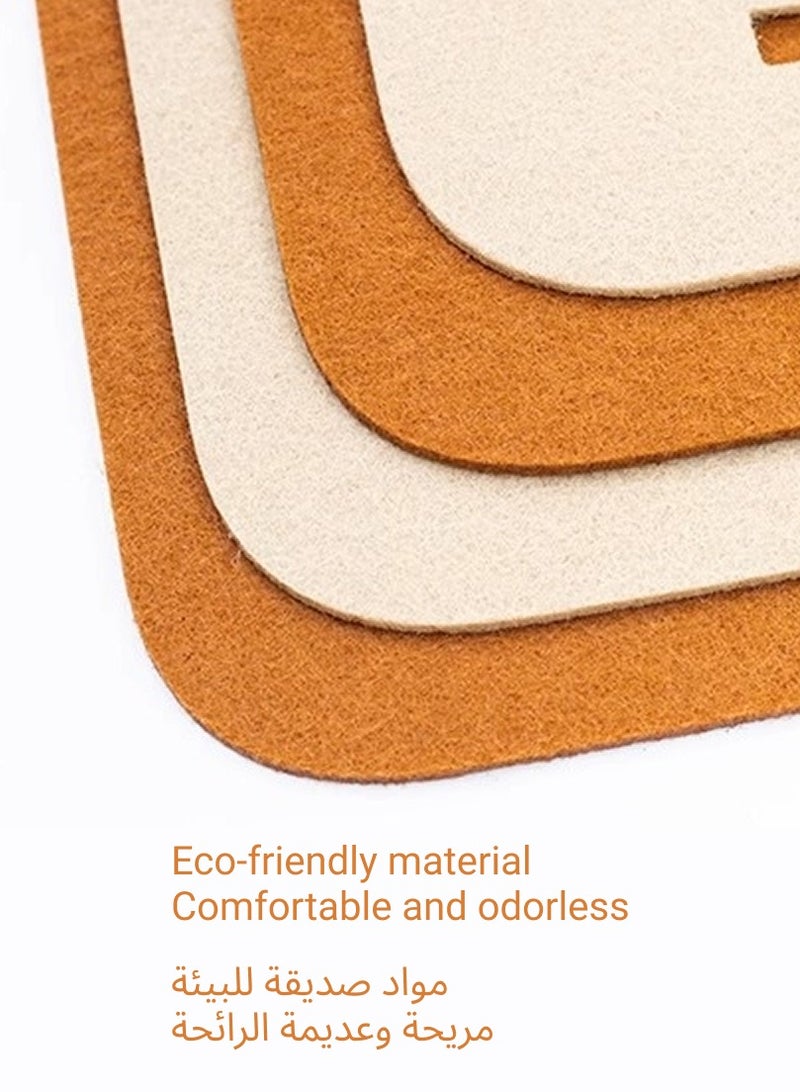 Foldable luggage storage bag with handle, durable, cute bear, eco-friendly material, brown, 21L, 36x25x23cm - Image 5