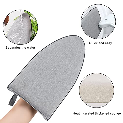 CINPIUK Garment Steamer Ironing Gloves Anti Steam Glove Heat Resistant Garment Steamer Mitt, Garment Steam Accessories for Clothes - Image 3