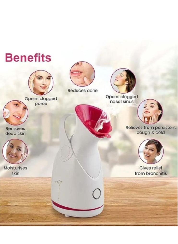 Prime by javaudan Professional Facial Steamer Warm Mist Humidifier for Home & Salon Rapid Mist Quiet Operation for Deep Cleansing & Rehydration  - Image 2