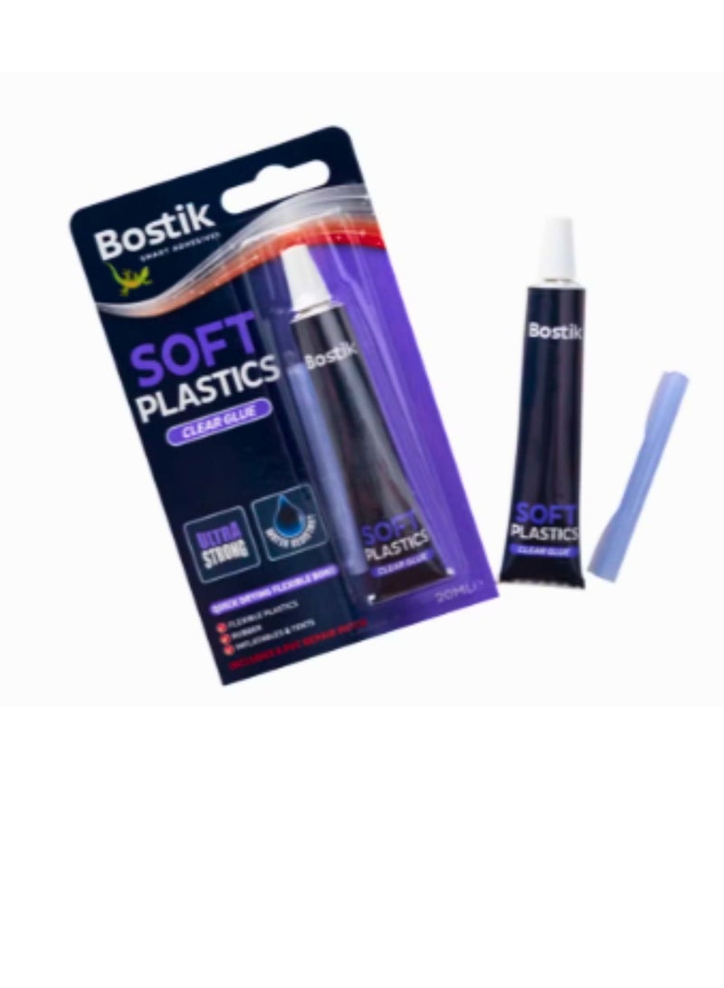 Bostik Ultra Strong Clear Glue For Soft Plastics 20ml Content - Image 2