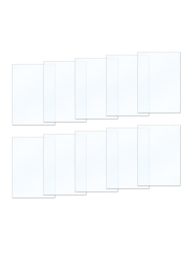 NIBEMINENT Dotbit Professional FEP Film Sheet 200*140mm 0.15-0.2mm Thickness Transparent Release for Photon Resin 3D Printer SLA DLP Accessories, 10pcs Clear - Image 3