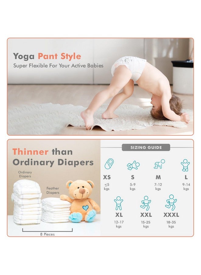 أر فور رابيت حفاضات R for Rabbit Large L Size Premium Feather للأطفال من وزن 9 إلى 14 كجم (عرض 70 عبوة) - Image 4