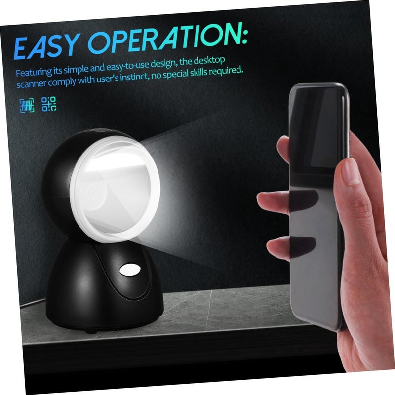 Adjustable Desktop Sphere Barcode Scanner With Smart Chip For Fast Multiple Code Reading In Retail Stores - Image 4