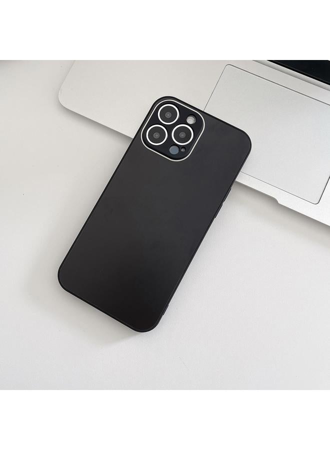 اس-توب جراب لهاتف iPhone 14 Pro مصنوع من الزجاج المقوى غير اللامع - Image 1