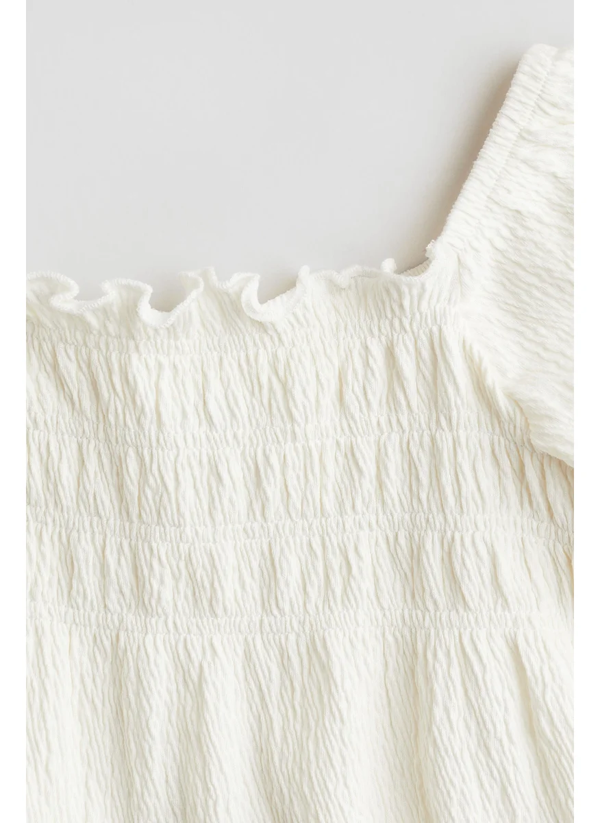 H&M Smocked Blouse