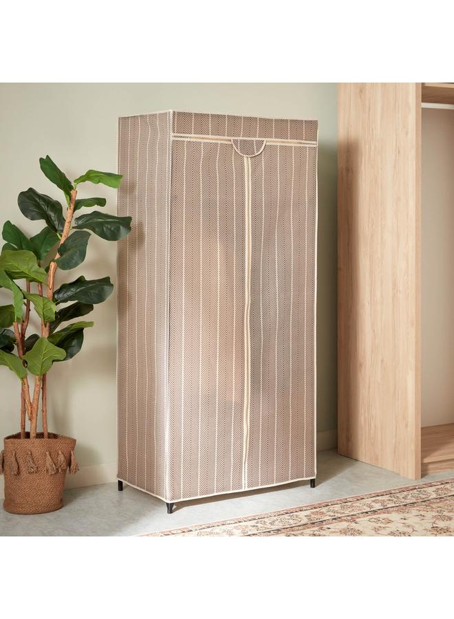 هوم بوكس خزانة ملابس محمولة من Ebase مع إغلاق بسحاب - Image 1