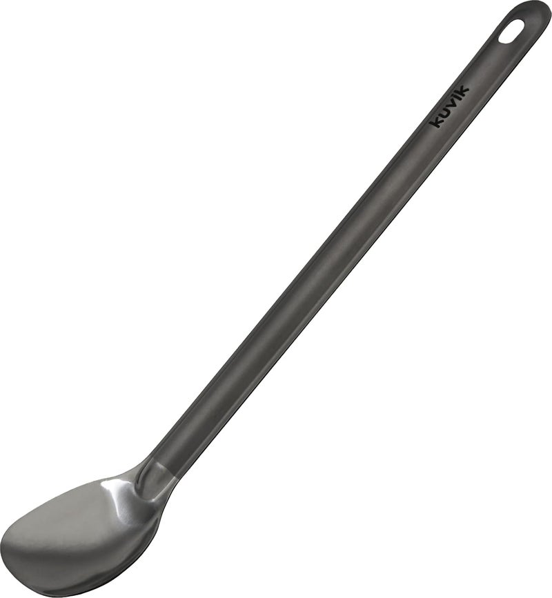 Kuvik Titanium Spoon 2-Pack - Ultralight and Compact for Camping and Hiking - Image 2