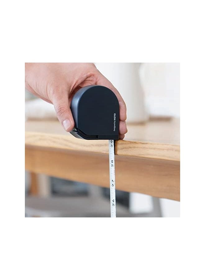 HOTO HOTO Self Lock Tape Measure, Retractable Measuring Tape, Precise Measurement, Great Stiffness, Shock Absorbent Base, Anti-Rust & Anti-Scratch, 10 Ft (3m)  - Image 3