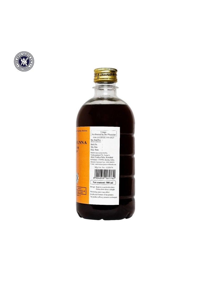 Kottakkal Ayurveda Murivenna 500 ml - Image 3