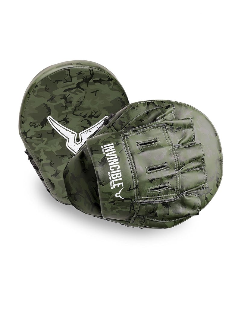 Invincible Commando Punch Mitts, Focus Pad Boxing - Image 2