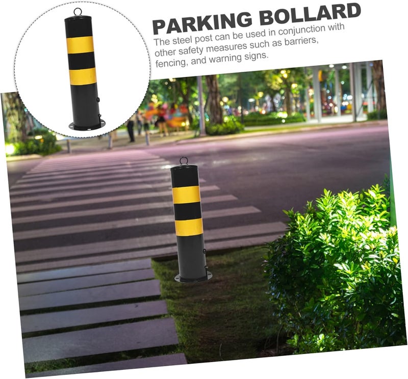 Light & sturdy VOSAREA Driveway Security Post Bollard Heavy Duty Steel Parking Barrier Visible Safety for Pedestrian Protection for Parking Lots Schools Urban Areas Various color options All budget friendly options Market aligned local stock Simple practical structure Budget global standard quality All condition resistant crafted quality Non sticky surface Elegant upgraded practical design Multi-demand satisfied design Multi-demand compliant quality Multi stock guarantee supply Long term heavy use compatible Nationwide warehouse layout Gulf market trial optimized design All-scene tailored quality Periodic stock arrangement Cross-location transit friendly build Indoor outdoor all-purpose fit Narrow & wide space compatible Globally popular elegant design Balanced universal design Batch consistent craftsmanship Easy assemble alternatives Reliable durability - Image 2