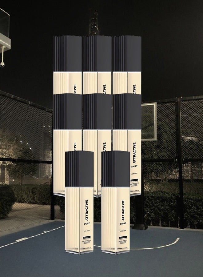 UNIVERSAL 8 Pieces Attractive Sport Perfume For Men 100ml EDT - Image 1