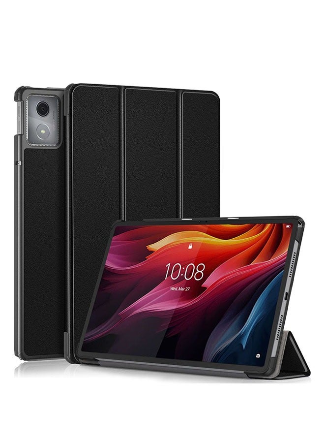 for Lenovo Tab K11 Plus 11.45 inch Smart Auto Sleep/Wake Case (Black)