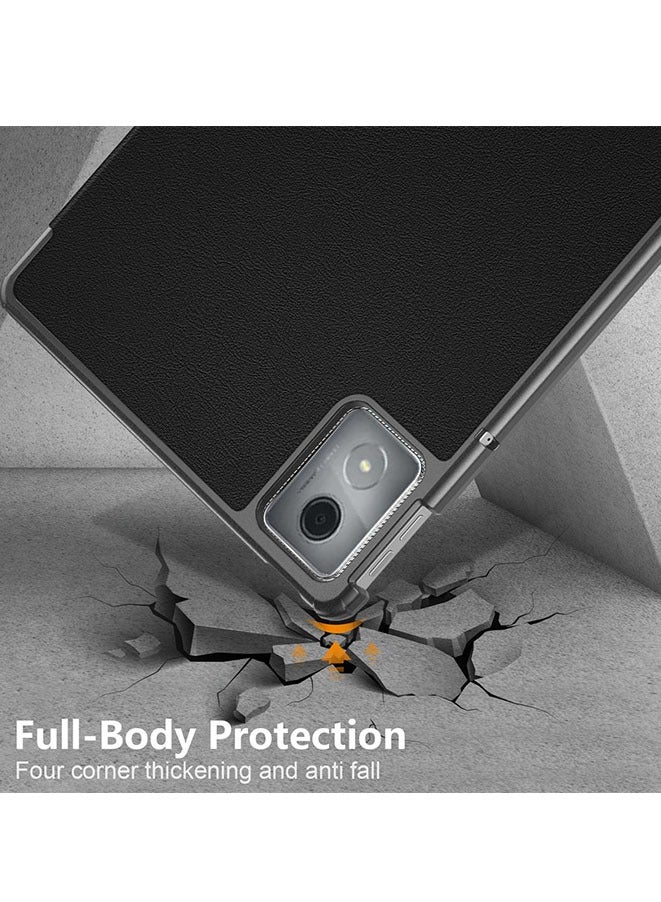 for Lenovo Tab K11 Plus 11.45 inch Smart Auto Sleep/Wake Case (Black)