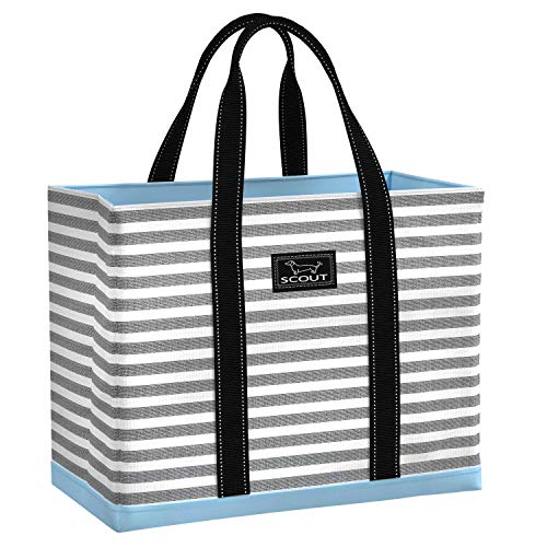 SCOUT Original Deano Tote Large - Durable Lightweight Open Top Beach, Pool & Lake Bag, Inside Zip Pocket, Folds Flat - Image 1