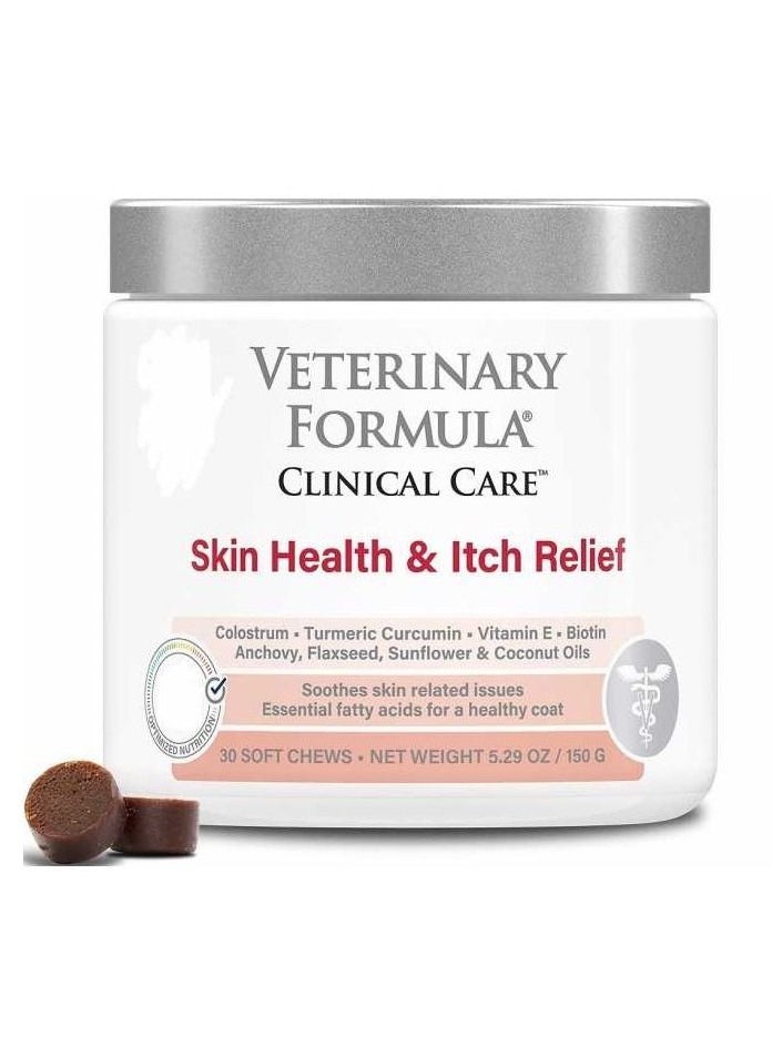 SynergyLabs Veterinary Formula Clinical Care Skin Health & Itch Relief For Pets 150g (30 Counts)  - Image 1