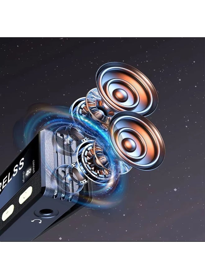 Wireless Lavalier Microphone for Smart Phone– Live Streaming Vlog Lapel Mic with Sound Card & Remote Control | Noise Reduction, Plug-and-Play Wireless Mic Set - Image 2