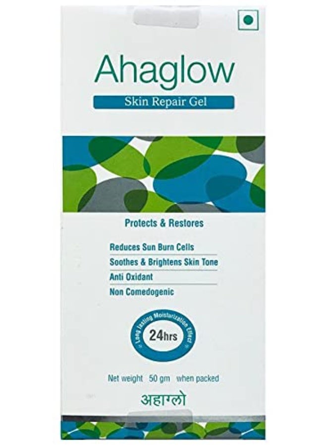 Ahaglow Skin Repair - Gel with Aloe Vera and Vitamin E  50g - Image 1