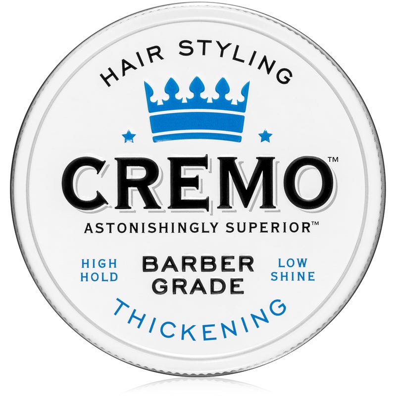 Cremo Hair Thickening Paste for Men - Premium Barber Grade Thickening Paste, High Hold and Low Shine, Hair Styling 4 Oz - Image 5