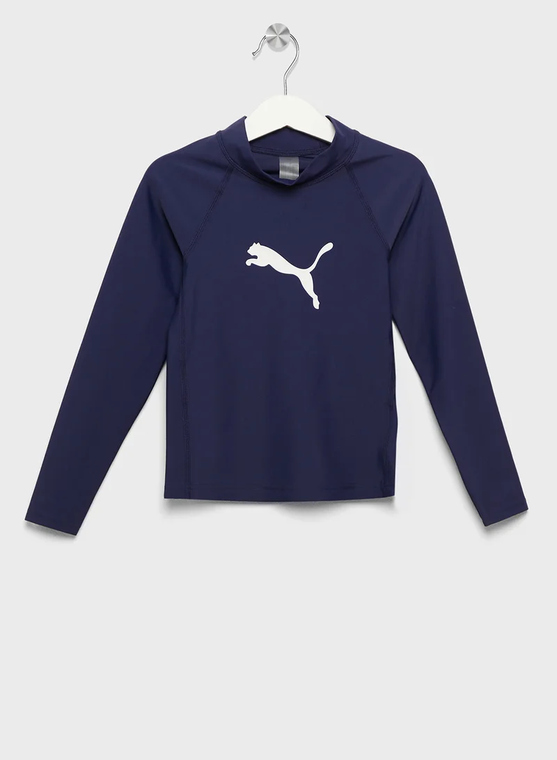 PUMA Kids Swim Rashguard