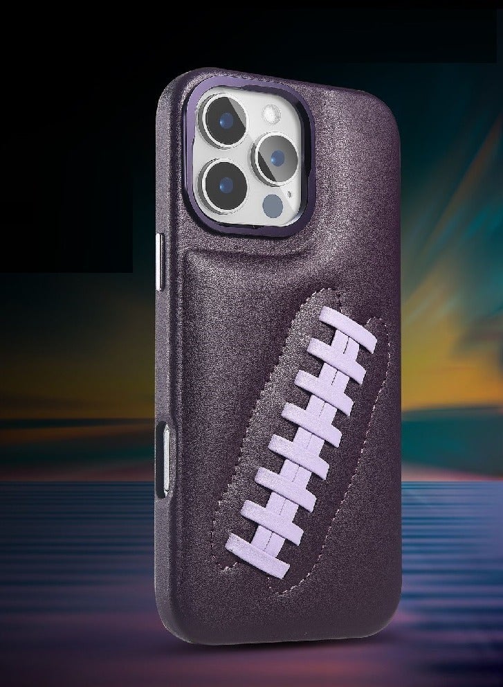 IP16 PRO MAX JSJM BACK CASE FOR APPLE IPHONE 16 PRO MAX ( Design 148 ) Dark Purple Color]