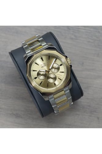 Invicta ساعة إنفيكتا للرجال سبيدواي 42 مم من الفولاذ المقاوم للصدأ، لونين (الموديل: 46846) - Image 2