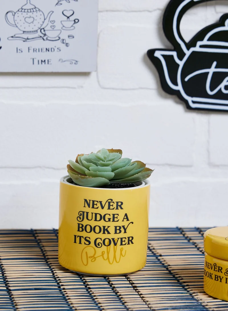 Half Moon Bay Beauty And The Beast Plant Pot Faux