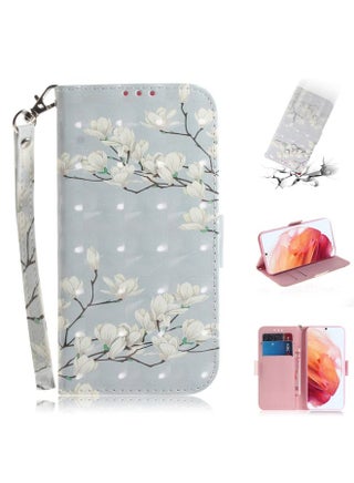Case Cover For Samsung Galaxy S21 5G 3D Colored Drawing Horizontal Flip Leather Case with Holder & Card Slots & Wallet & Lanyard (Magnolia) - pzsku/ZE7B96D3BE75B591AA0C6Z/45/_/1712263438/79584970-3dbf-48bc-a7d6-0b46dccbe5bb