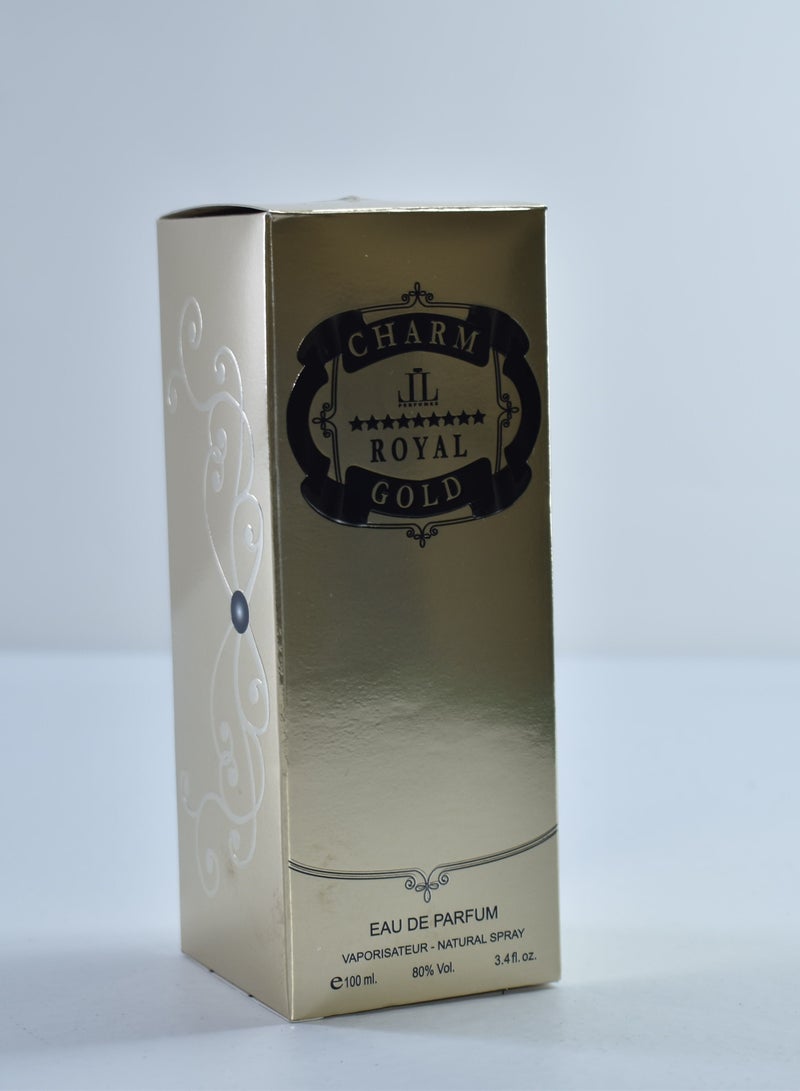Charmy Gold Royal Perfume 100ml - Image 3