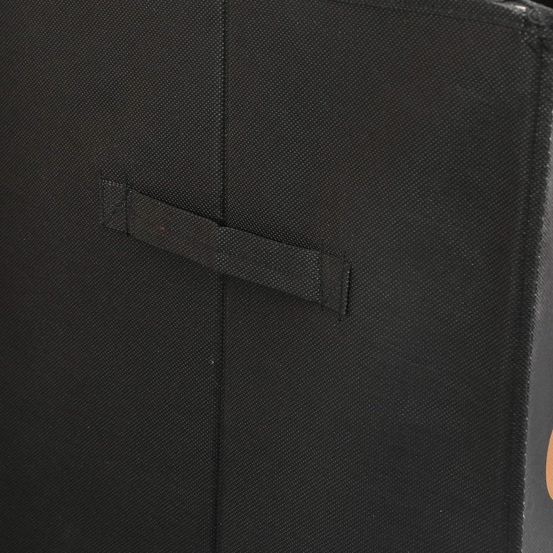 Kuber Industries Disney Mickey Mouse Print Non Woven Fabric Foldable Laundry Organiser with Handles (Set of 2, Black)-KUBMART3446 - Image 5