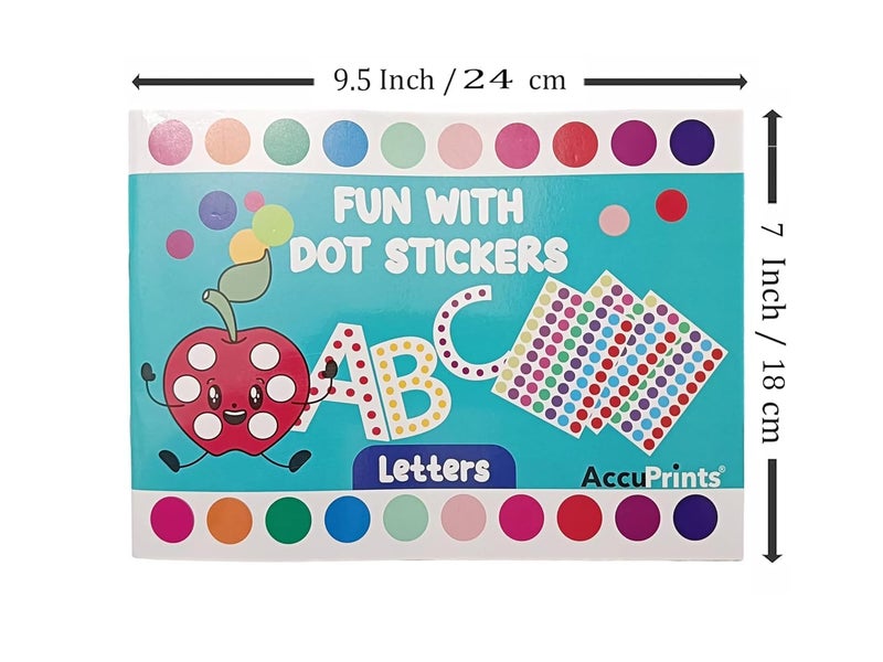 AccuPrints Sumiko Return Gifts for Kids Birthday – Pack of 6 Dot Sticker Activity Books for Kids | Fun Learning & Educational Activity Book | Perfect for Party Favors, Birthday Return Gifts for Ages 3 to 8 Years - Image 3