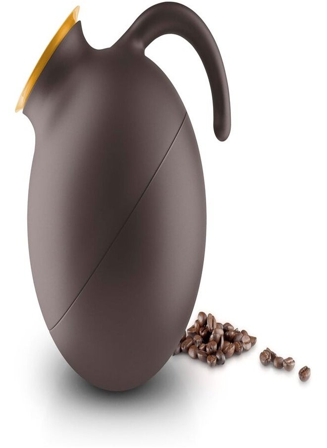 برايت ستون EVA SOLO Globe VJ 1.l White with 2 Collars (Chocolate Brown)  - Image 1