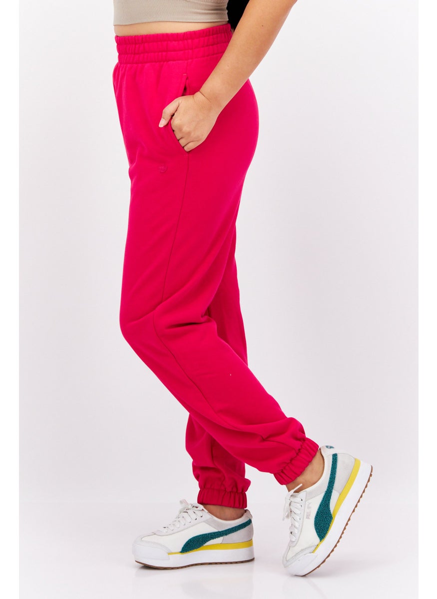 adidas Originals Women Sportswear Fit Outdoor Sweatpants, Pink  - Image 3