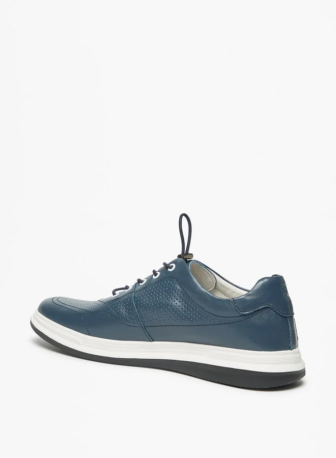 دوتشيني Men's Lace-Up Low Ankle Sneakers