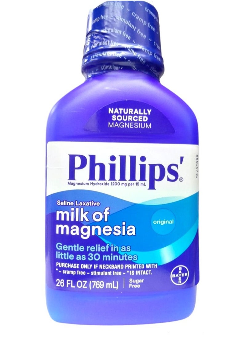 Phillips' - Phillips' Milk of Magnesia Original 26 oz - Image 1