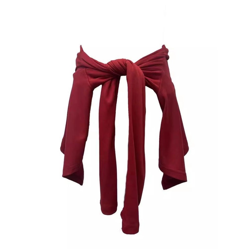 Hip-Hop Tide Brand Multi-Color Jazz Dance Dancing Distinctive Waisted Blouse American-Style Hip-Hop Street Short Top High-Street Tide - Image 1