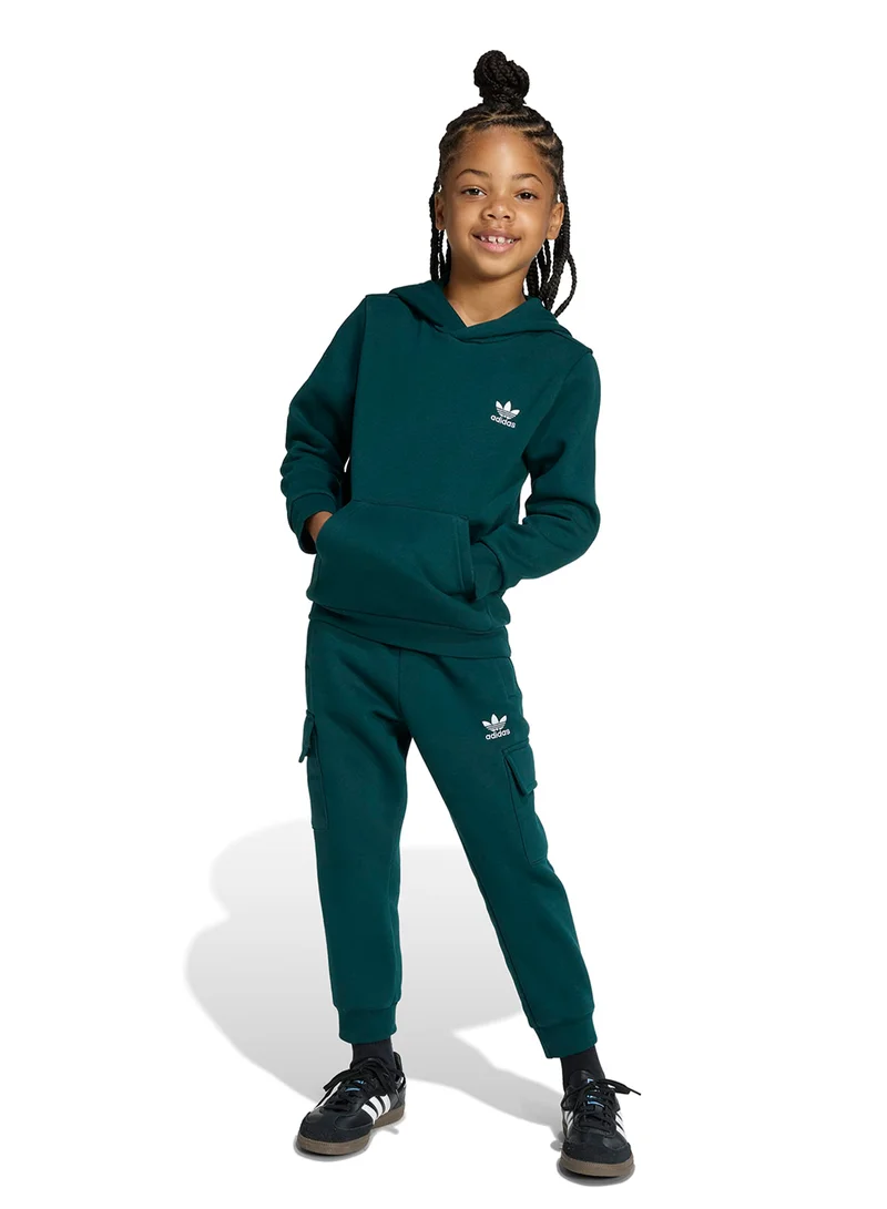 اديداس اوريجينالز Kids Hoodie Cargo Set