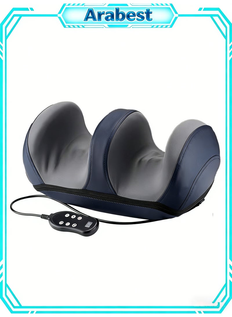 Arabest Electric Foot Massager Shiatsu Heat Kneading Massage Hot Compress Deep Relaxation Relieve Fatigue Foot Spa Electric Calf Massager Machine For Pain Relief And Improving Blood Circulation - Image 1