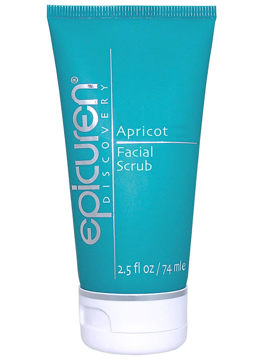 epicuren DISCOVERY Epicuren Discovery Apricot Facial Scrub, 2.5 Fl Oz Beige with dark brown flecks 