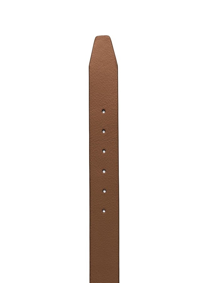 ECCO Men's Essential Jeans Casual Leather Belt, MINK, 110 CM - Image 2