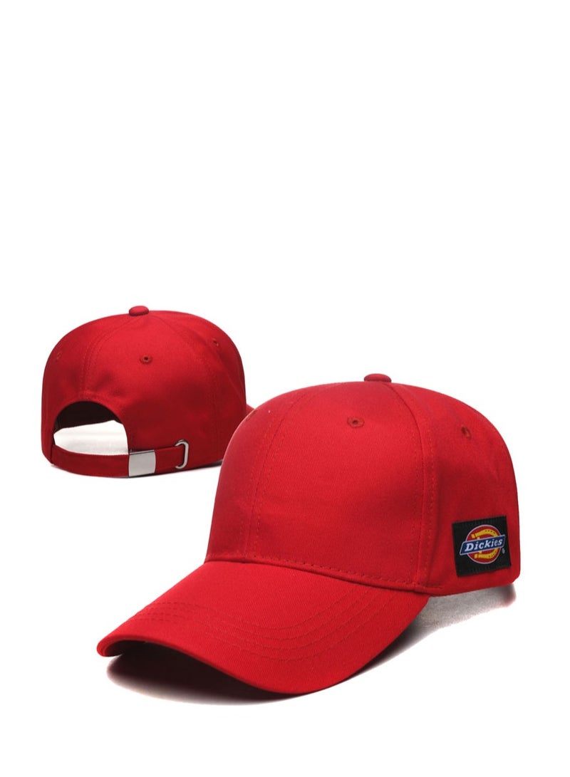 ديكيز Red Canvas Cap: Logo - Patch Bold Vibe