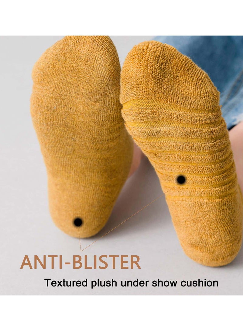 SYOSI 10 أزواج من جوارب الكاحل الرياضية للنساء، جوارب جري منخفضة القطع قابلة للتنفس، جوارب رياضية مريحة، جوارب قطنية غير قابلة للانزلاق لا تظهر للنساء - Image 5