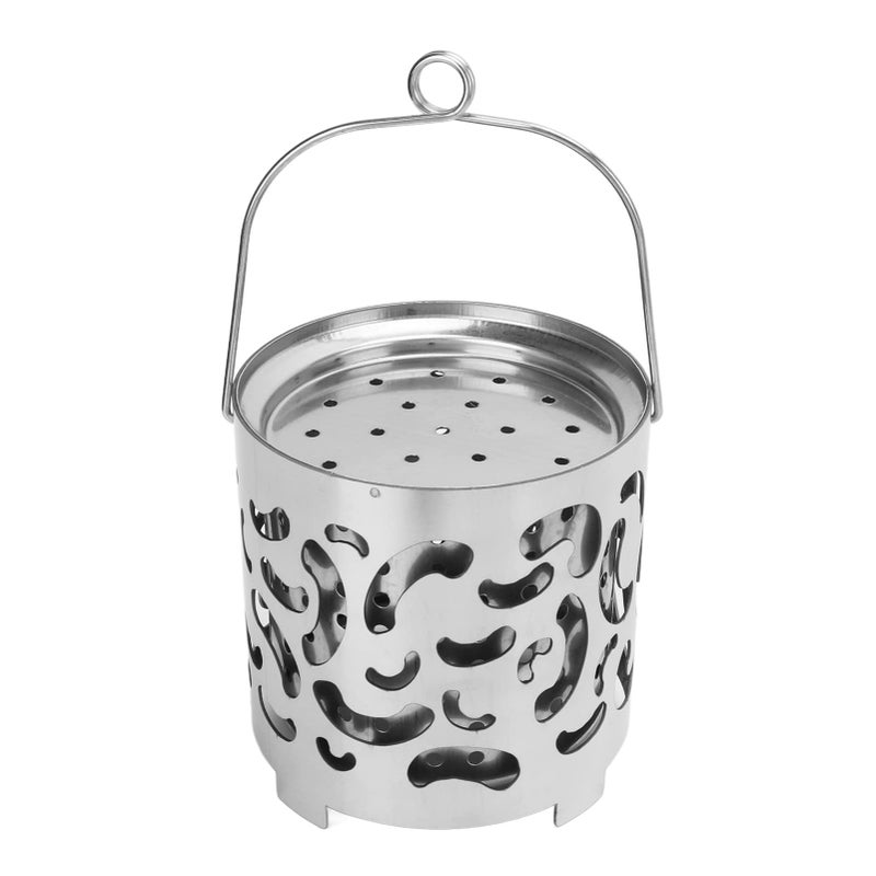 Portable Stainless Steel Camping Heater Stove for Outdoor Cooking Boiling Water and BBQ - Image 4