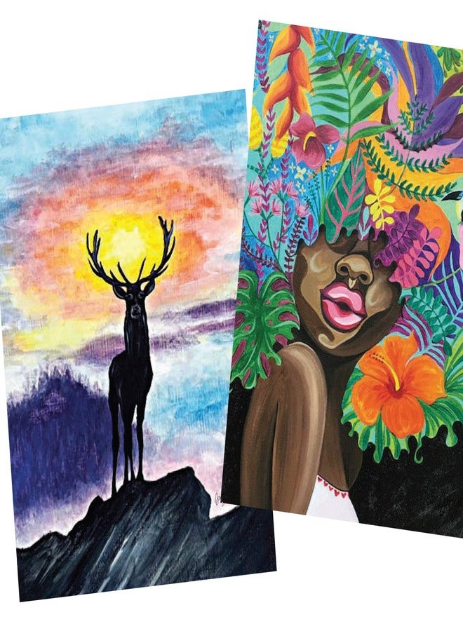 Zieler Premium Acrylic Paint Set (10 Tubes – 38ml - Essential Colours) Ideal for Paper, Canvas, Wood, Ceramic, Fabric & Crafts. Vibrant Colours & Rich Pigments - Image 5