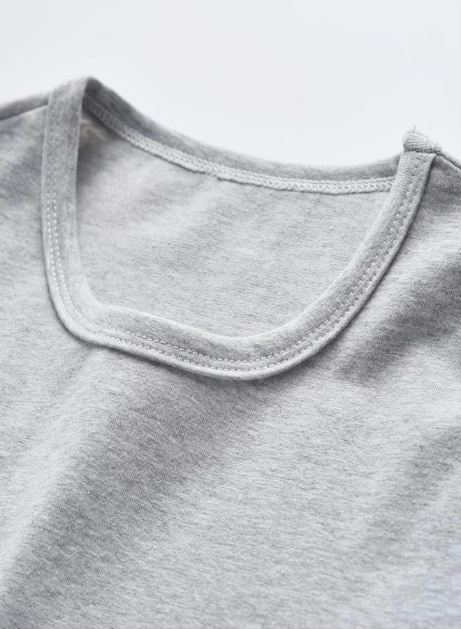 Take Two Take Two Boys Grey Graphic Print T-Shirt