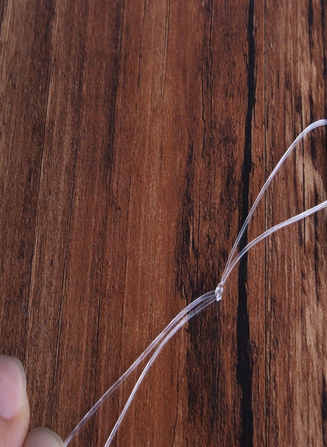 KONMAY 0.6mm Stretchy Bracelet String, 38 Yards Elastic Crystal String,Thin Elastic Beading Cord for Seed Beads, Pony Beads, Kandi Beads and Friendship Bracelet Making - Image 5