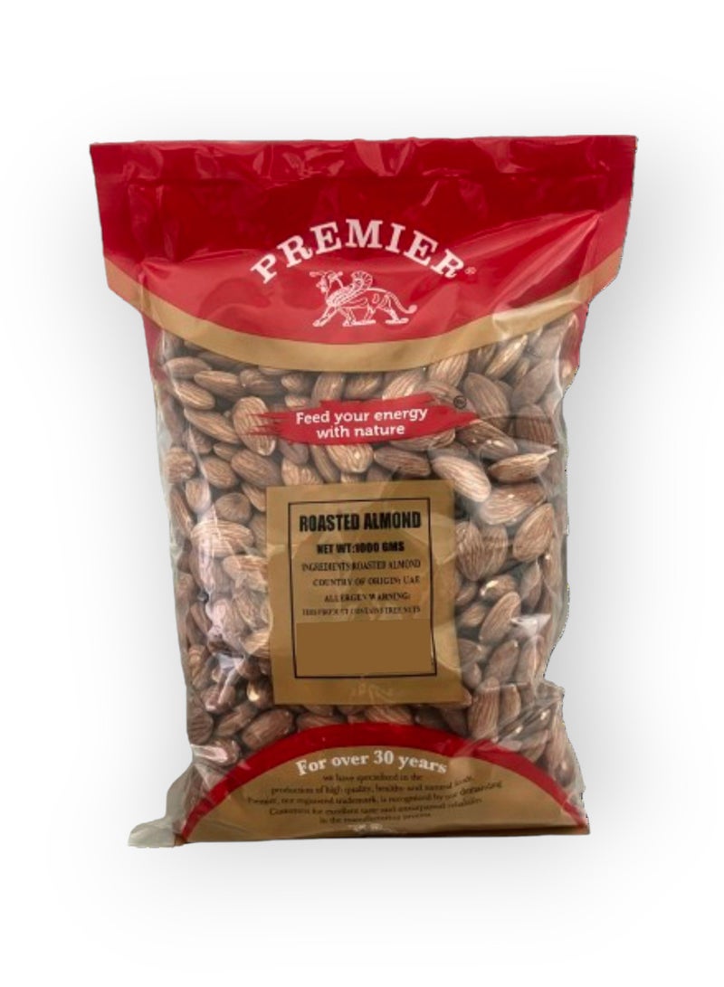 PREMIER Roasted Almonds | 1000g/1kg | Protein-Rich | Crunchy & Fresh | Ideal Go-to Snack - Image 3